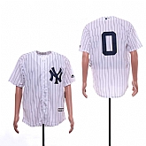 Yankees 0 Adam Ottavino White Cool Base Jersey,baseball caps,new era cap wholesale,wholesale hats